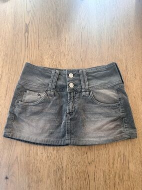 BDG Urban Outfitters Gray Corduroy Mini Skirt